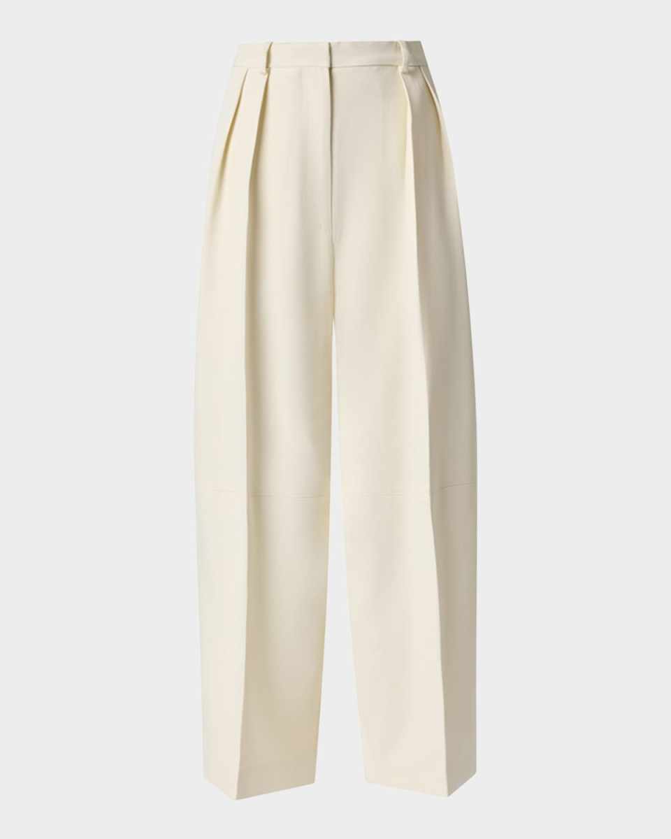 Dash Pleated Wool Pants